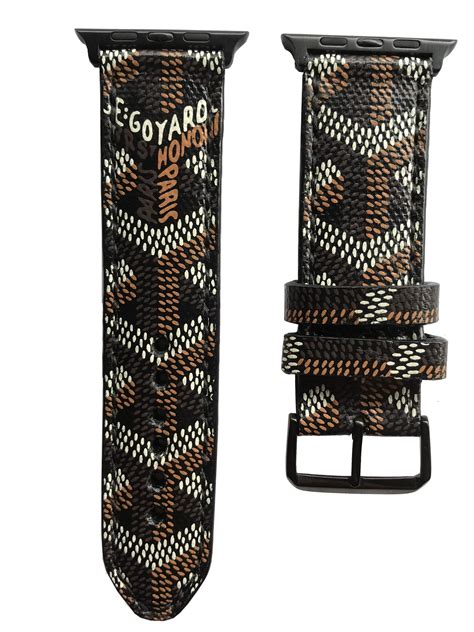 goyard apple watch band|luxury band for apple watch.